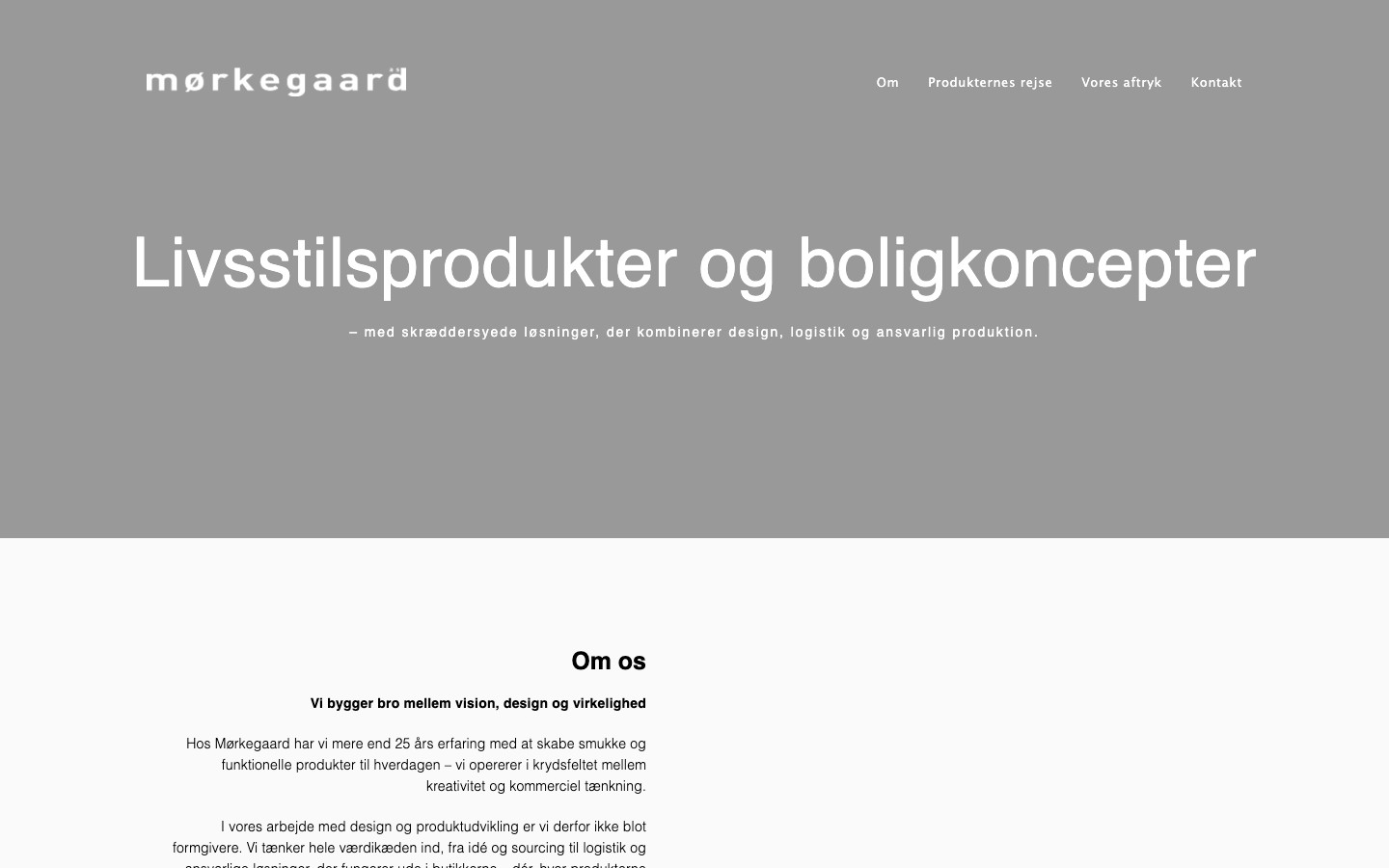 Mørkegaard A/S, kundecase